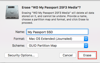 How To Reformat Wd My Passport Ultra For Mac Without Loosings Files